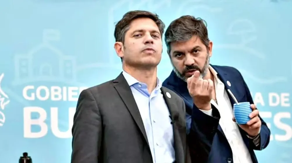 Carlos Bianco y Axel Kiciloff