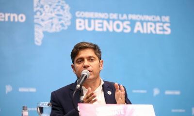 Kicillof continúa la ronda de reuniones con intendentes peronistas del conurbano.